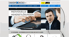 Desktop Screenshot of headsetexperten.com